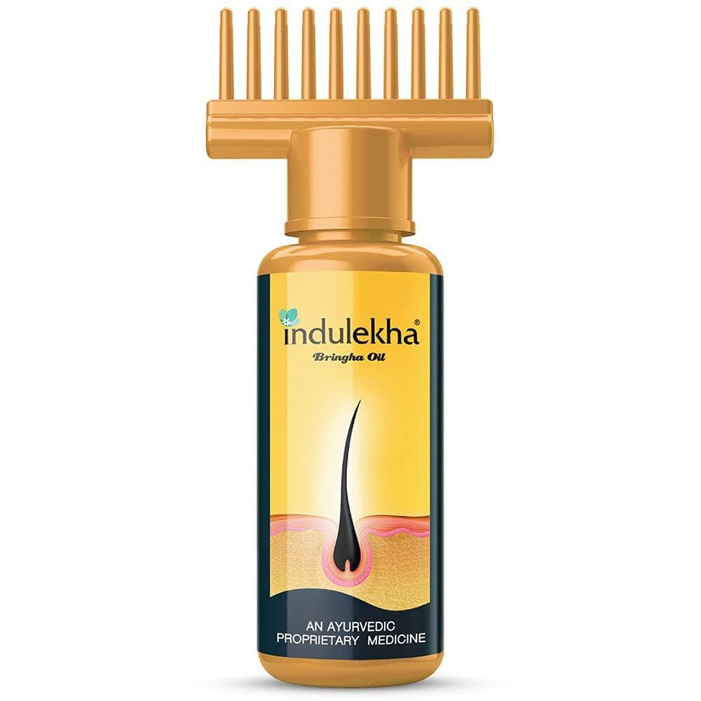 Indulekha Bringha Oil 100% Natural Selfie Bottle Ayurvedic Oil-100ml