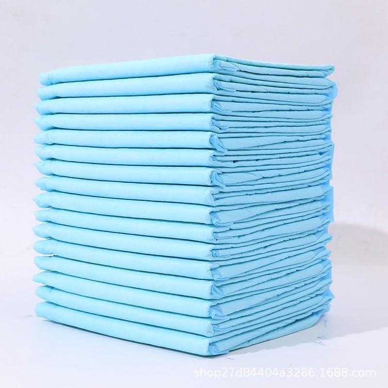 Pet Urine Pads, 100-Pack - Bamboo Charcoal Deodorant, Absorbent Diapers for Dogs, Cats, Rabbits