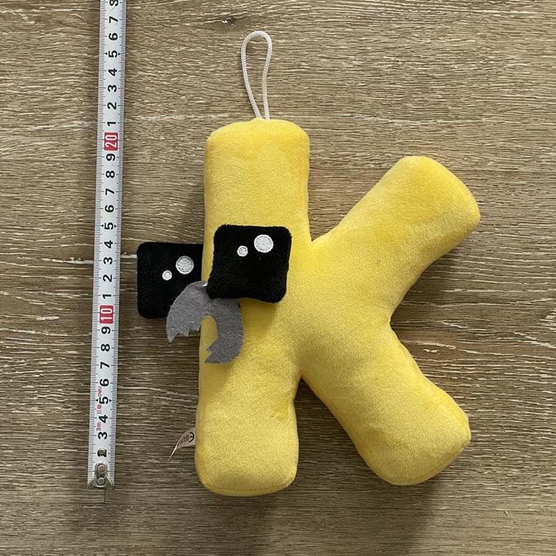 New Alphabet Lore Plush Doll Soft Stuffed Cute Cartoon Character Plush Toy for Children Christmas K