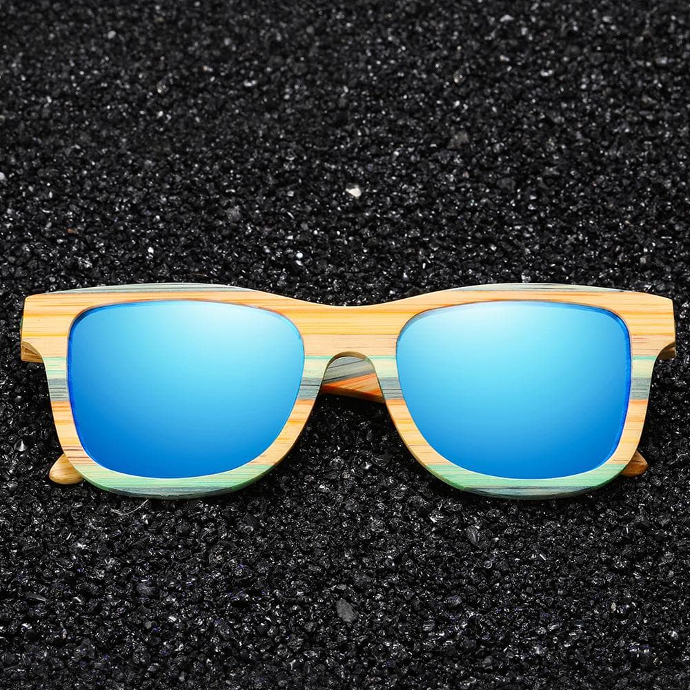 Fashion Skateboard Wood Bamboo Sunglasses Polarized For Women Mens New Brand Designer Wooden Sun Glasses Uv400 Luxury