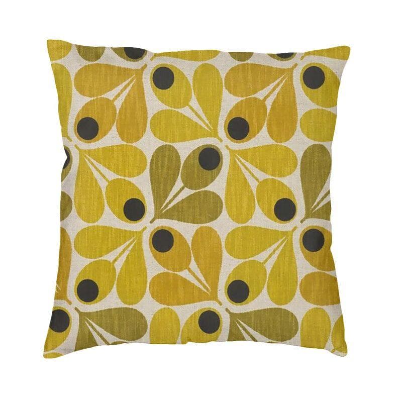 Luxury Orla Kiely Cushion Cover Soft Scandinavian Floral Throw Pillow Case Decoration Pillowcase 45x45cm 18x18in