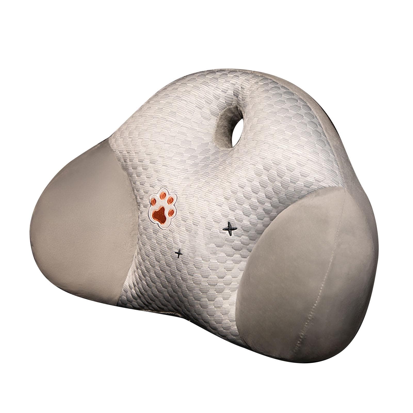 Chair Back Cushion Summer Lumbar Support Pillow Cartoon Waist Pillow for Sofa Bedroom Office Car