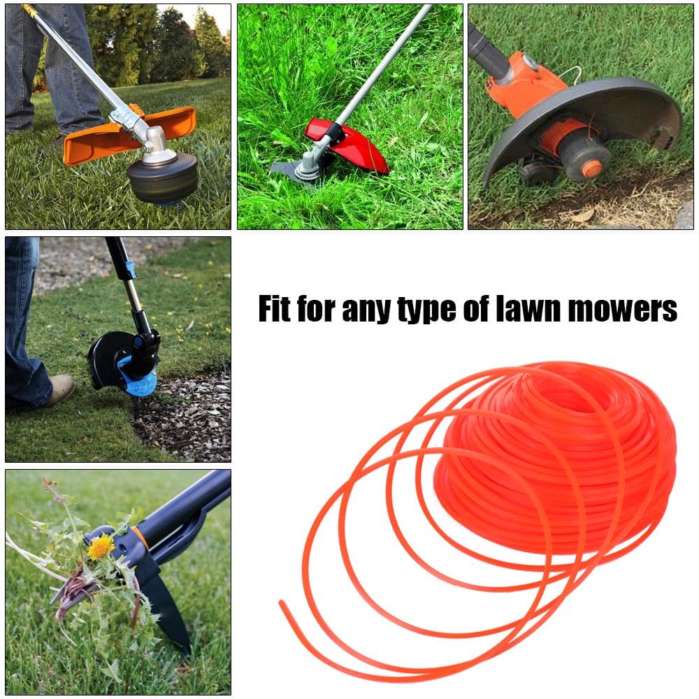 Professional Fine Quality Nylon Trimmer Rope Brush Cutter Strimmer Line Mowing Wire Lawn Mower 5