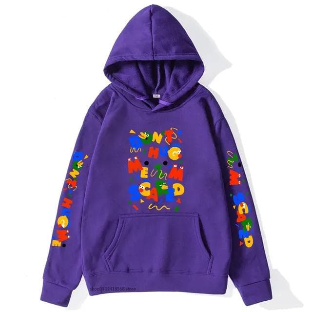 Cartoon Graphic Dont Hug Me Im Scared Hoodies Men's Sweatshirts Unisex Sudaderas for Women Clothing Harajuku Top Y2k Clothes M