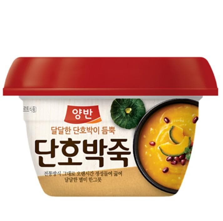[Dongwon] YangBan Korean Rice Porridge(6types) Sweet Pumpkin(285g)