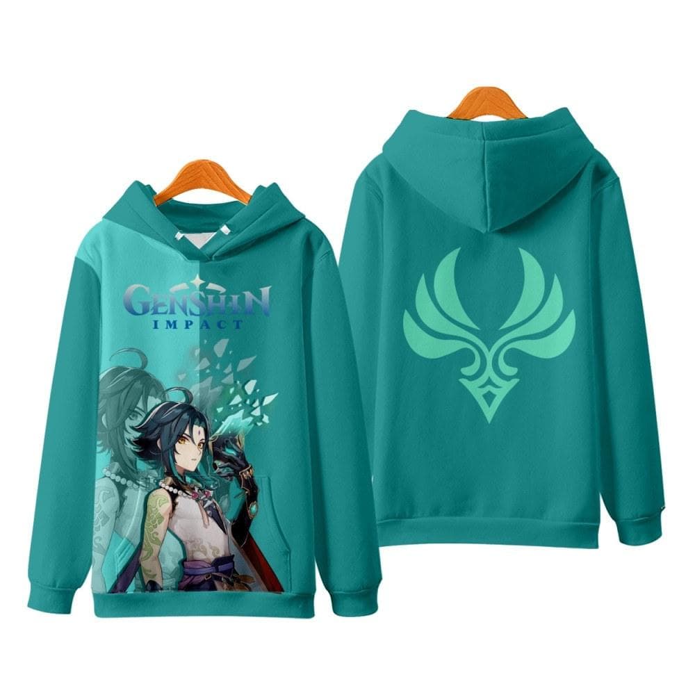 Hot Genshin Impact Hoodies Anime Game 3D Print Streetwear Men Women Oversized Sweatshirts Hoodie Harajuku Kids Pullover Clothing 4XL