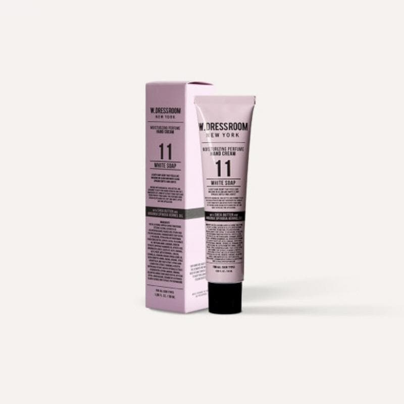 W.Dressroom Perfume Hand Cream 50ml -(14 Options) [BTS Favorite Scent] No.11 White Soap