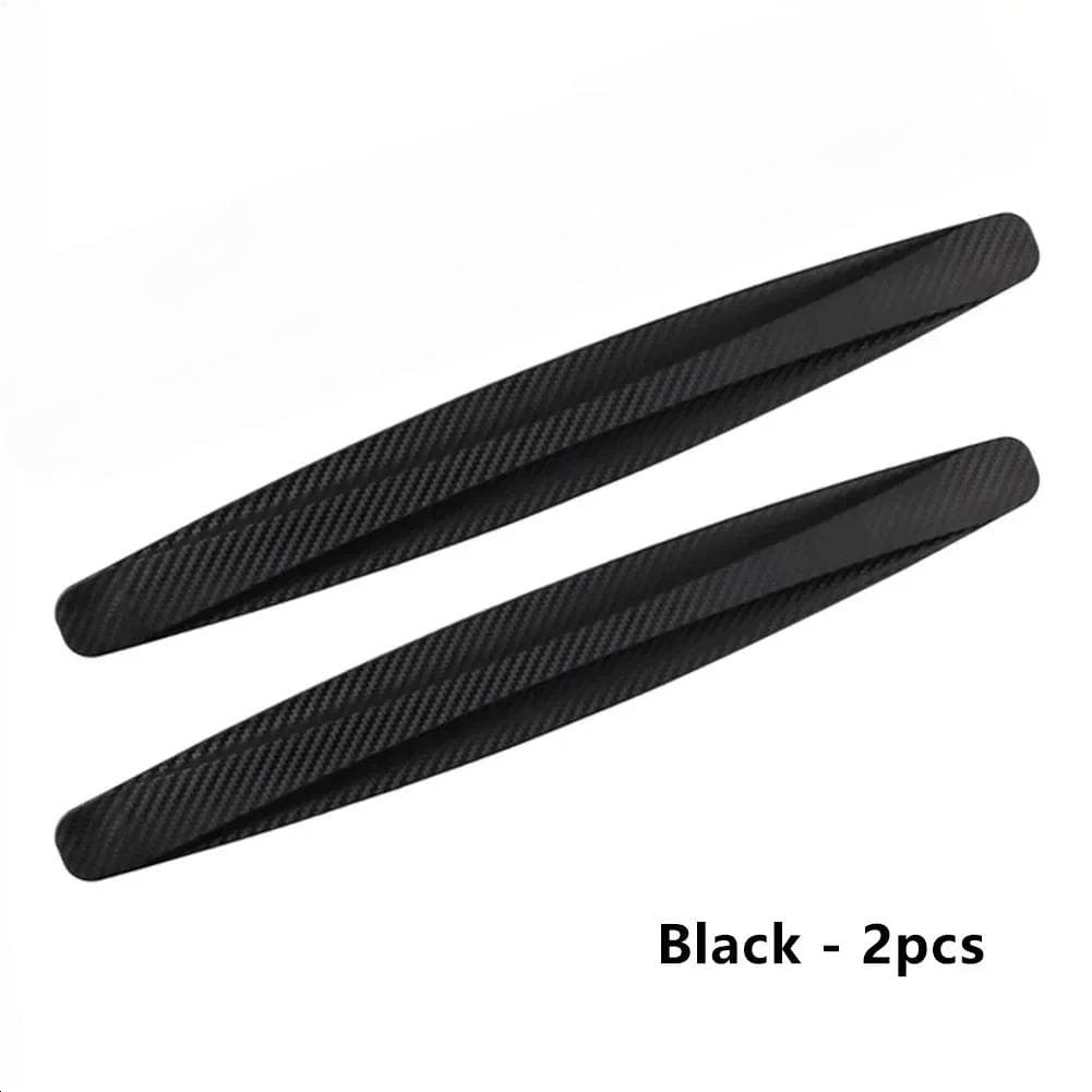 Anti Collision Car Bumper Guard Strip Car Sticker Door Edge Guards Trim Molding Protection Strip Scratch Protector Car Crash Bar black