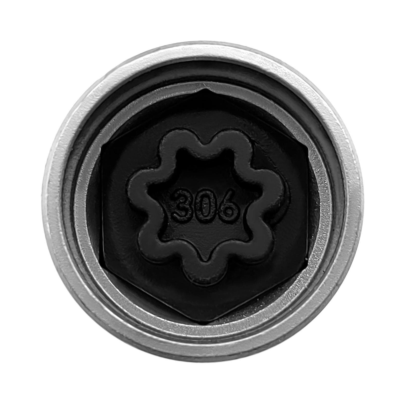 Replacement for Mercedes Benz Security Master Locking Wheel Nut Key 330 Anti-theft Screw Socket 306 silver