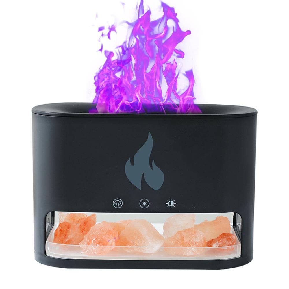 250ml Aromatherapy Essential Oil Diffuser Type-C USB Powered Auto Shut-Off Night Light 4 Color black