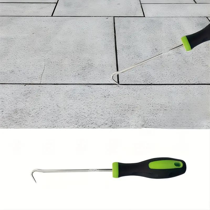 Heavy-Duty Metal Weed Puller Tool, Durable Garden Weed Remover for Pathway and Lawn, No Battery Required, Outdoor Weed Removal Accessory 1PC