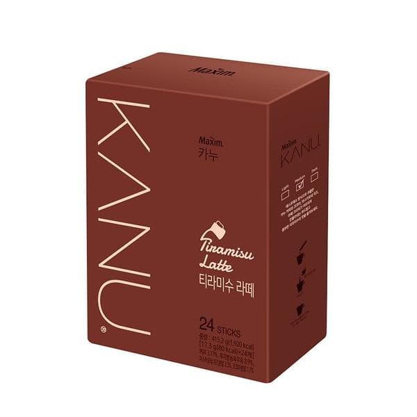 Dongsuh Maxim Kanu Tiramisu Latte (6 Options) #1Box (24 Sticks)