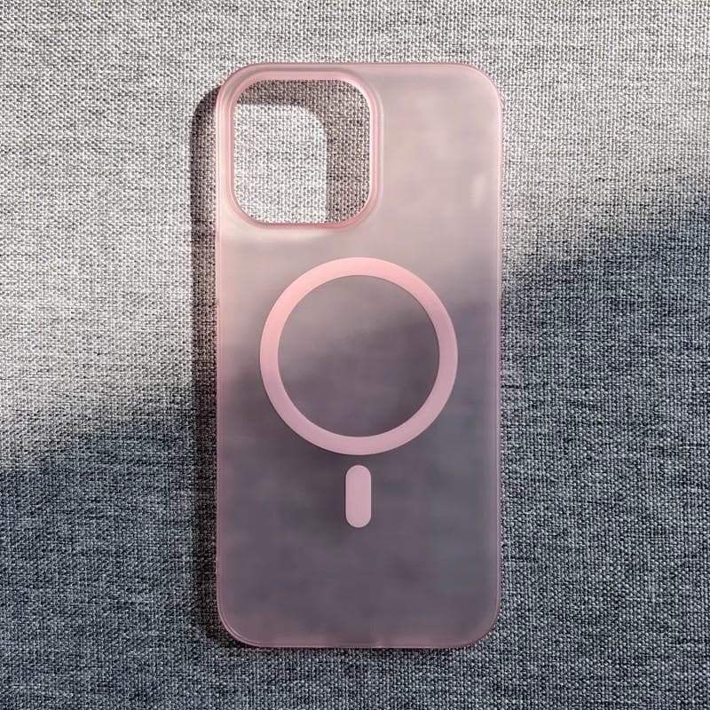 Applicable To IPhone 16 Mobile Phone Case Ice Fog Magnetic Charging Apple 15 Matte Ultra-thin 14proMax Anti-fall Protection Case iPhone11