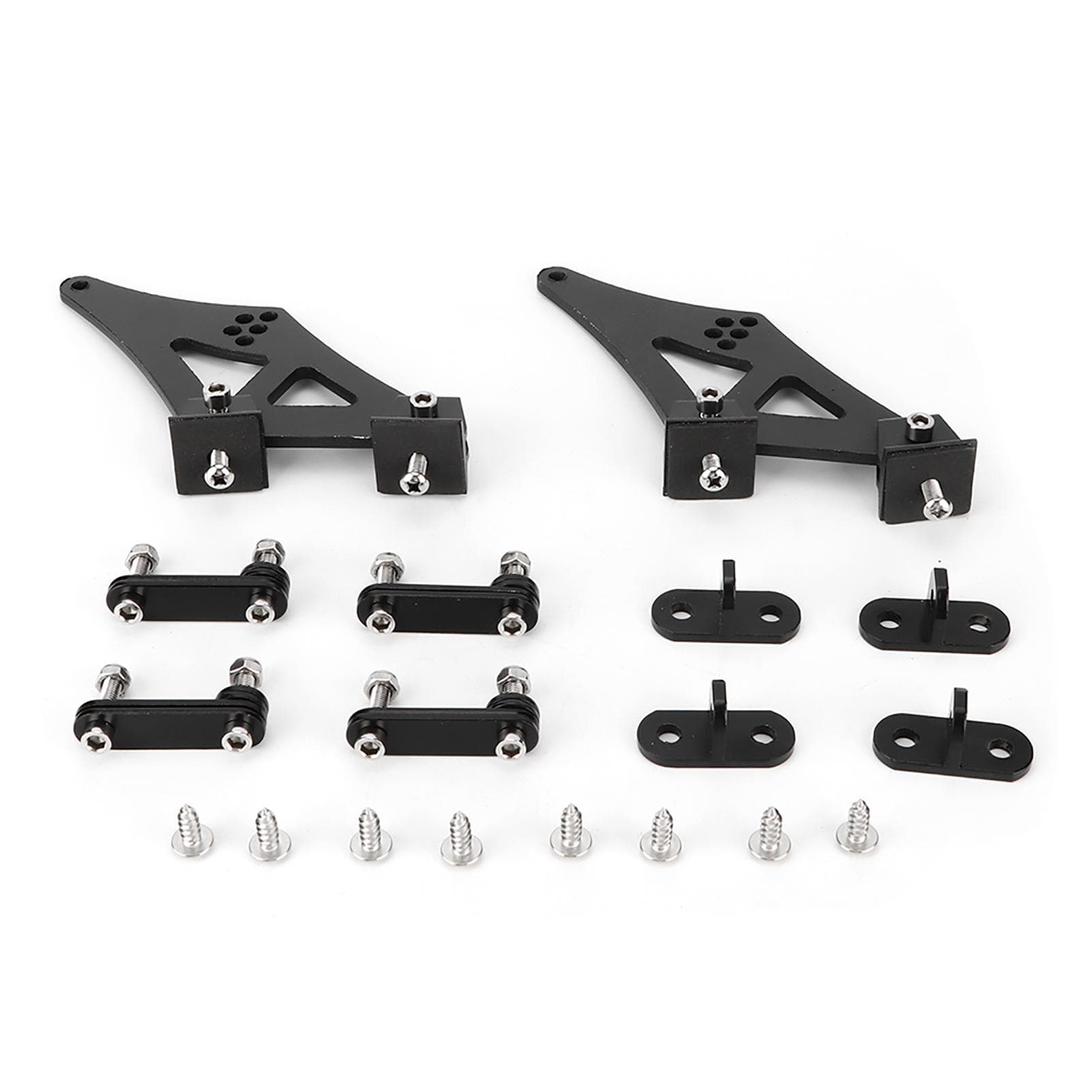 5 Universal Car CNC Aluminum Alloy Rear Wing Trunk Racing Tail Spoiler Legs Mount Brackets