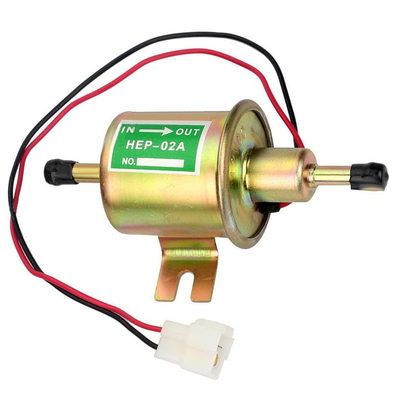 Fuel Pump Electric Transfer Universal Low Pressure Gas Accessory Replacement Part HEP 02A 12V