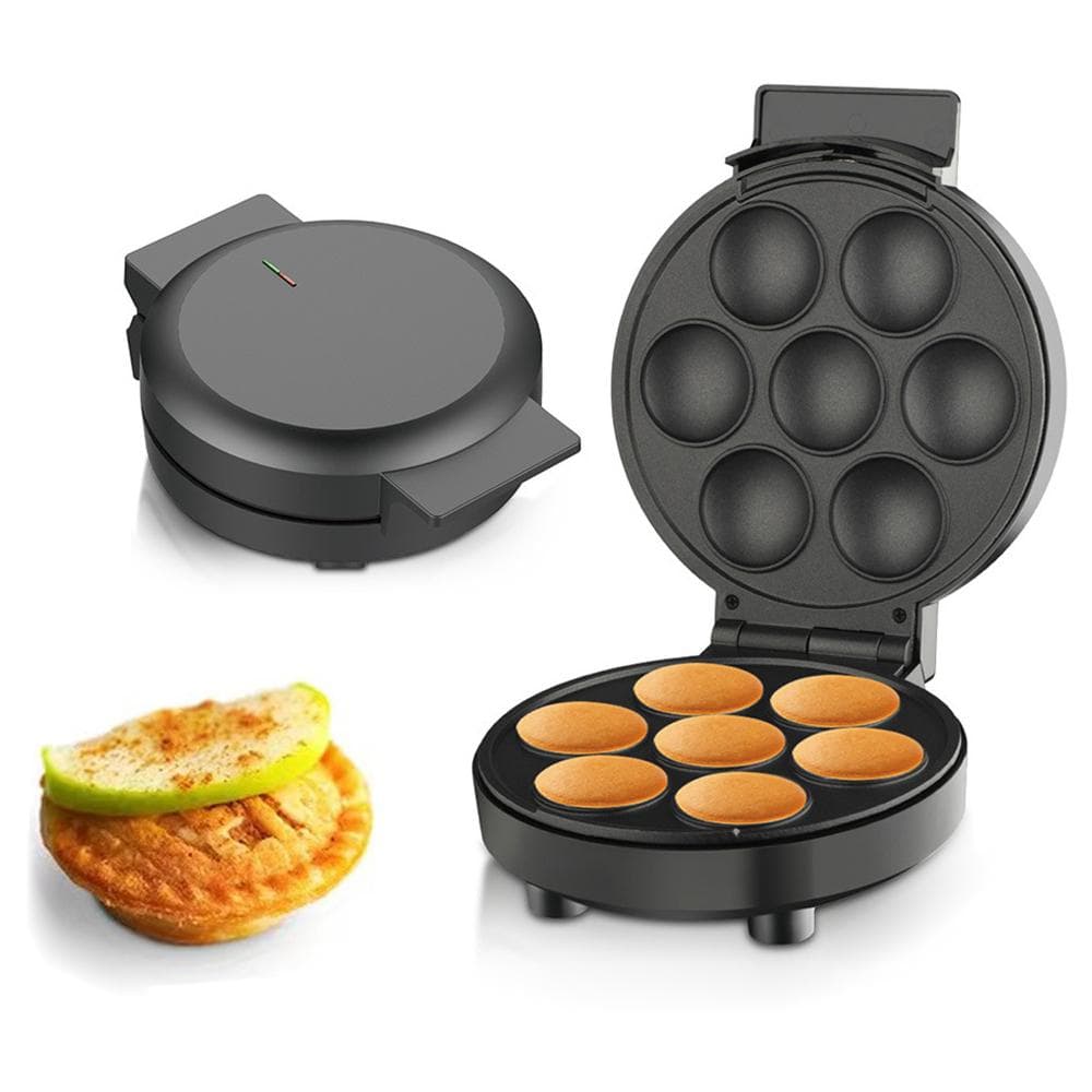 Household Cupcake Maker Electric Cupcake Machine 1000W Cake Pop Maker Non-Stick Surface Makes 6 Cup US Plug