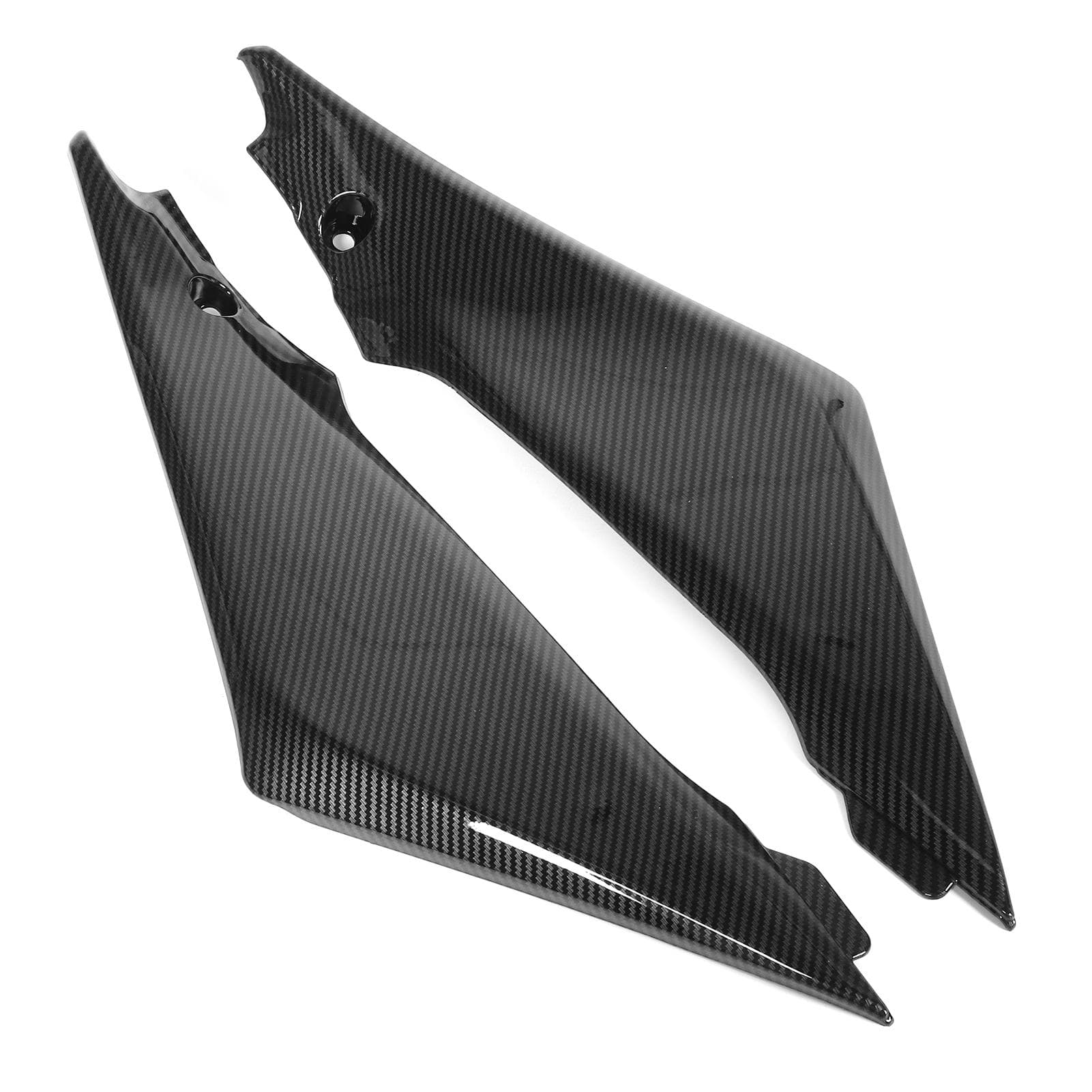 Gas Tank Side Cover Fairing Cowling Carbon Fiber Style Fit for Suzuki GSXR 1000 20052006 K5