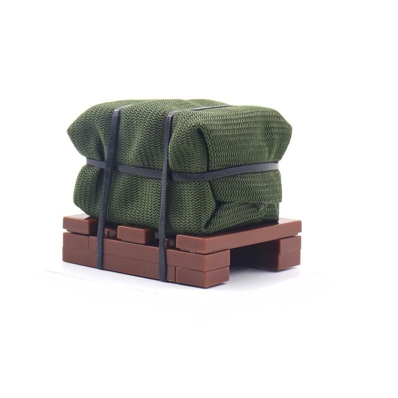 PUBG Soldier Weapons Box Military MOC Guns Weapon City Police SWAT Modern Accessories Figures Parts Blocks Mini Children Toys green