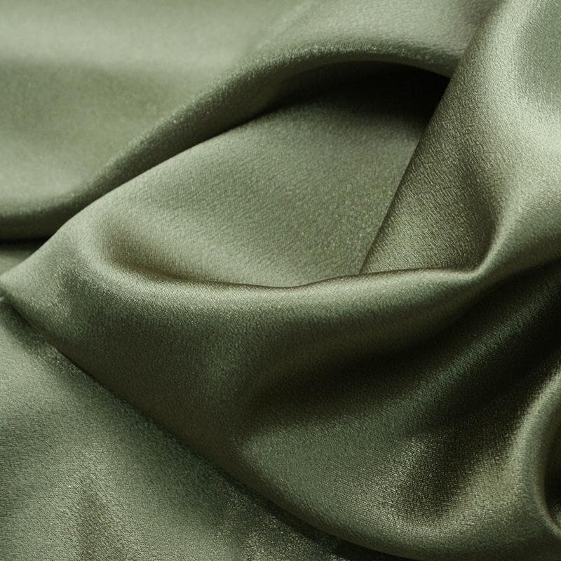 Crystal Satin Props Nail Polish Handheld Decoration Nail Enhancement Photography Background Cloth Nail Accessories olive green