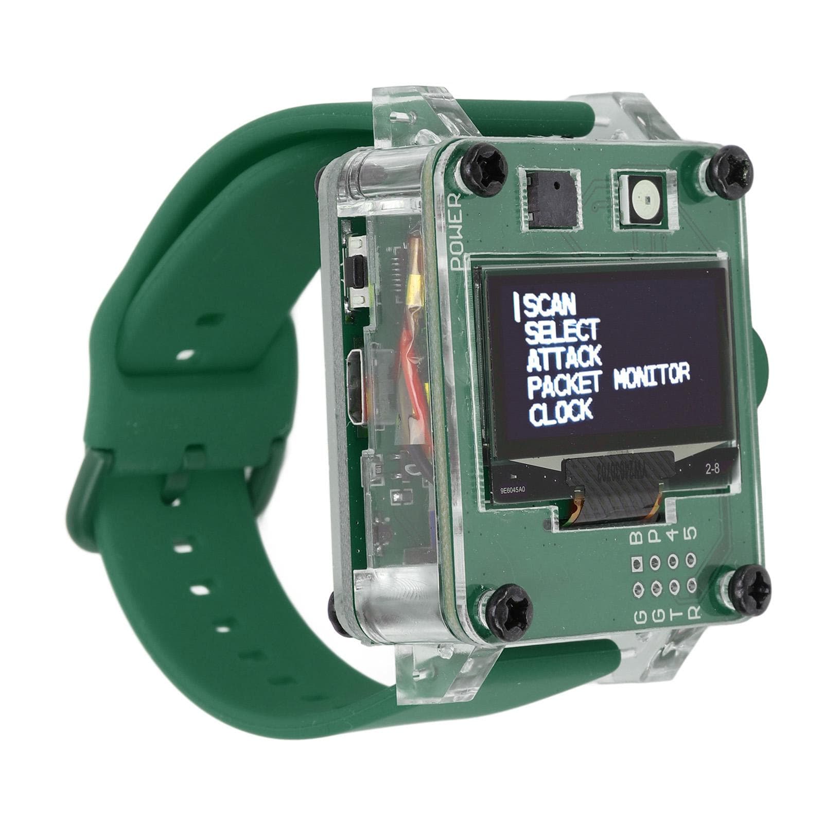 Wireless Fidelity Watch for ESP8266 Programmable Development Board 1.3 Inch Organic Light Emitting green