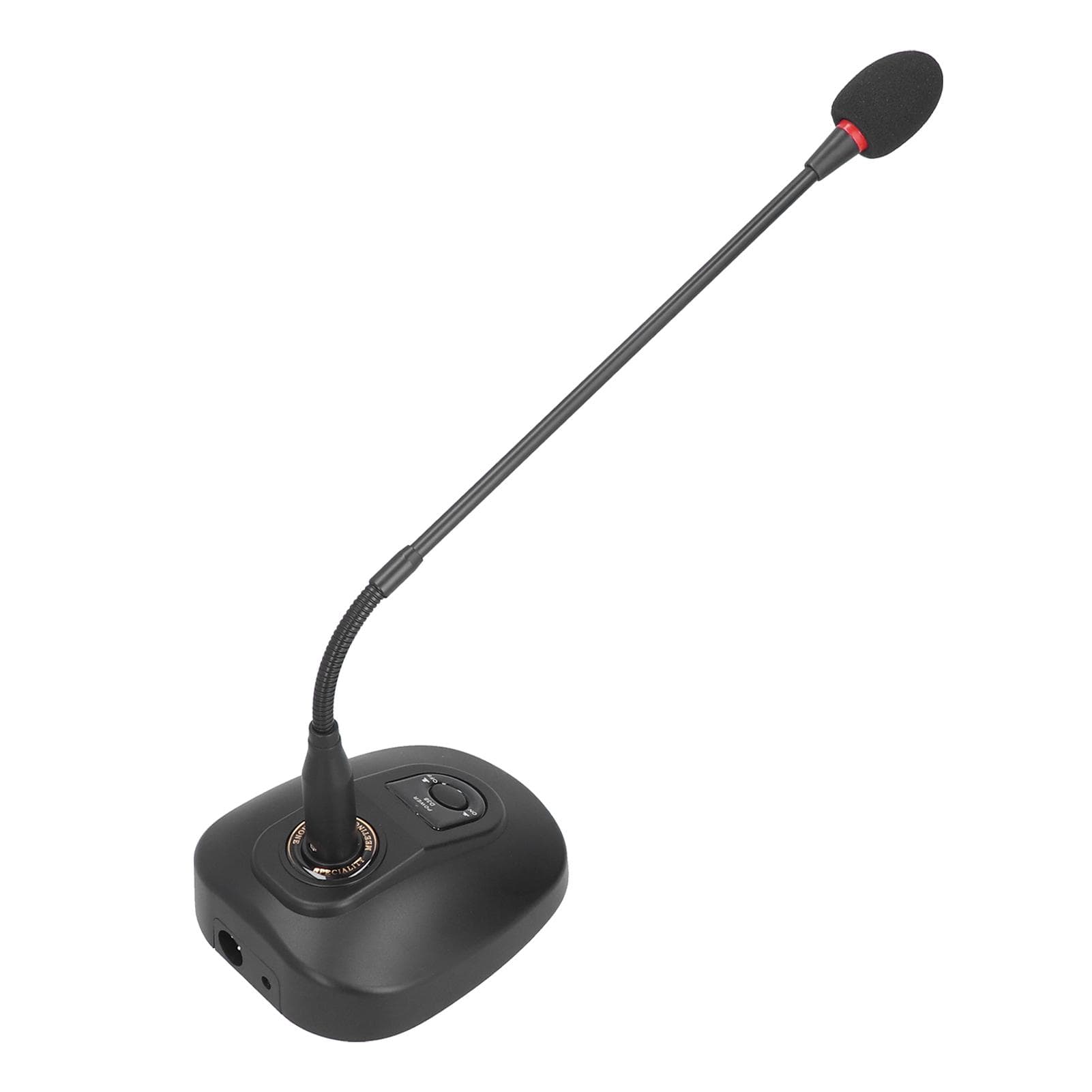 Wired Gooseneck MicroPhone Desktop Conference Cardioid Pointing Mic for Broadcasting US Plug