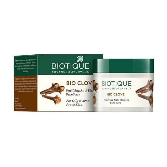 Face mask with Carnation: anti-pigmentation (75g), Bio Clove Face Pack Biotique 9.625