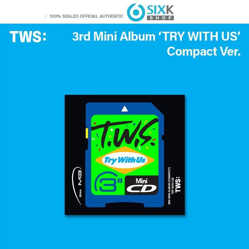 TWS 3rd Mini Album [TRY WITH US] (Compact Ver.) (Online Benefit) [NO POB] HANJIN