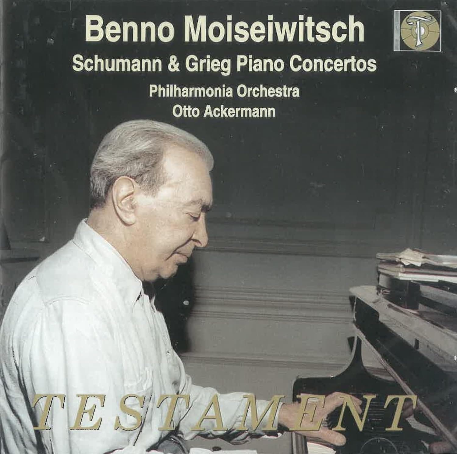 CD R. SCHUMANN, BENNO MOISEIWITSCH, OT - Grieg. Piano Concerti SBT1187 Japan Classical Used