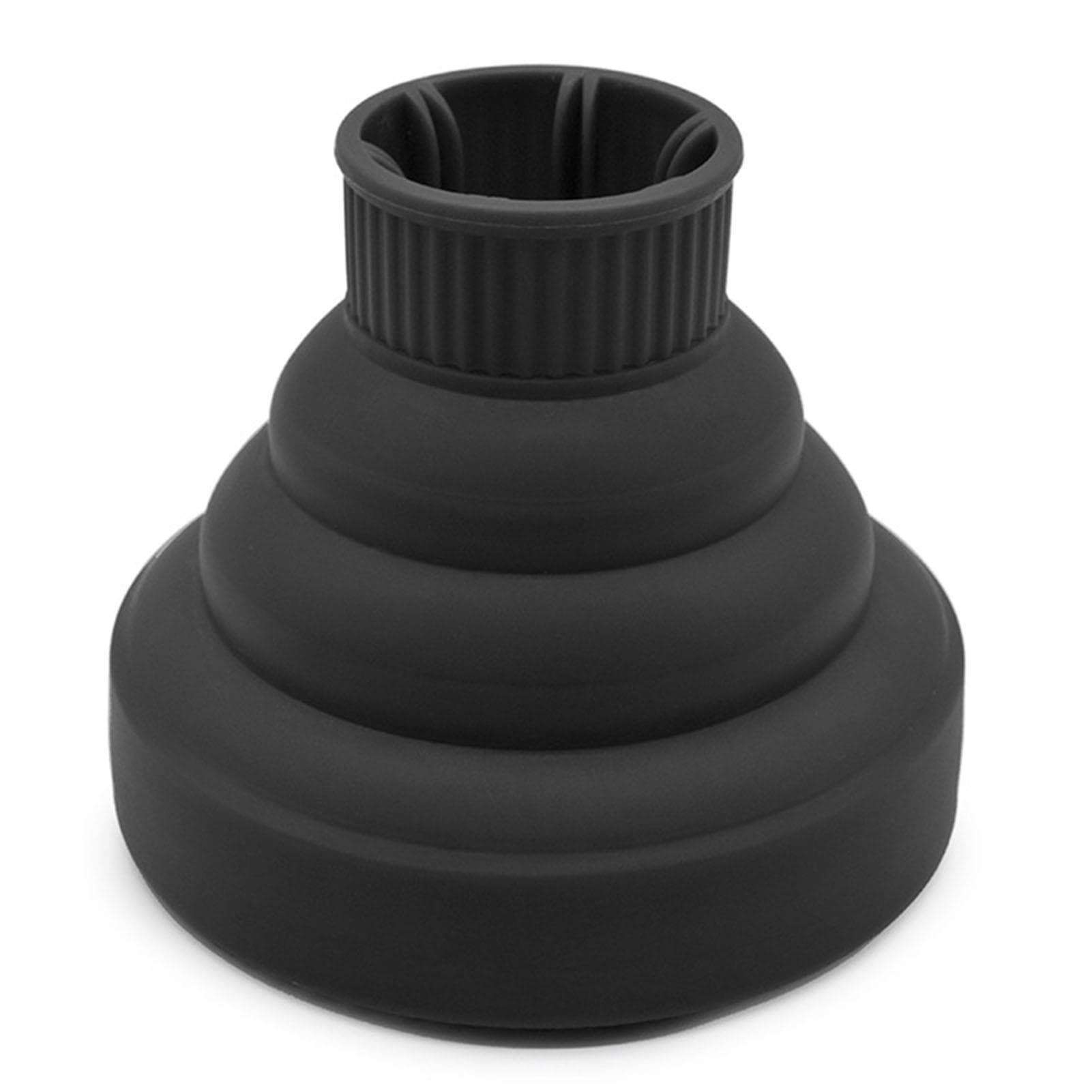 Silicone Collapsible Hair Dryer Diffuser Travel Portable Folding Blow Dryer Diffuser Attachment