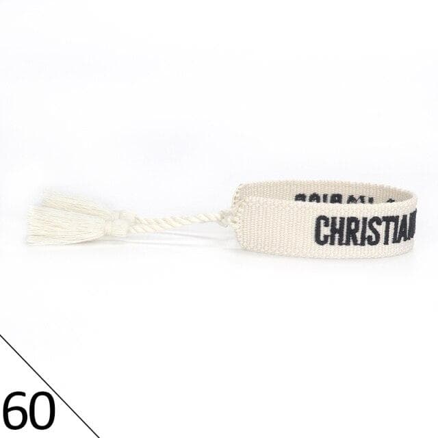 Adjustable Braided Friendship Rope Bracelet Women Vintage Braided Bracelet Embroidered Tassel Bracelet Jewelry
