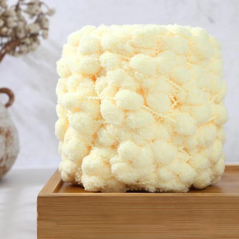 100g/roll Snowball Wool Colorful Thick Ball Yarn Rainbow Velvet Polyester Yarn