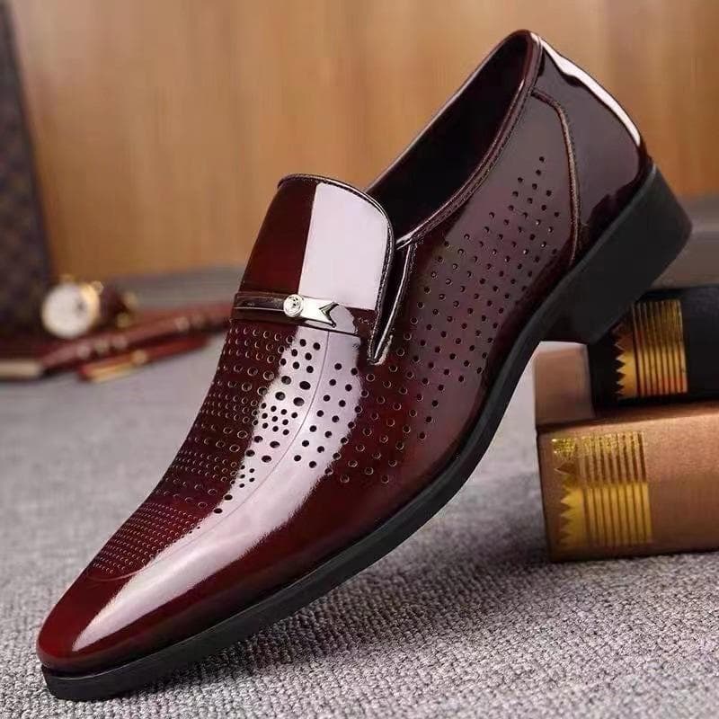 38-48 Men's Large Size Leather Shoes Business Leather Shoes Non-slip Men's Leather Shoes 45