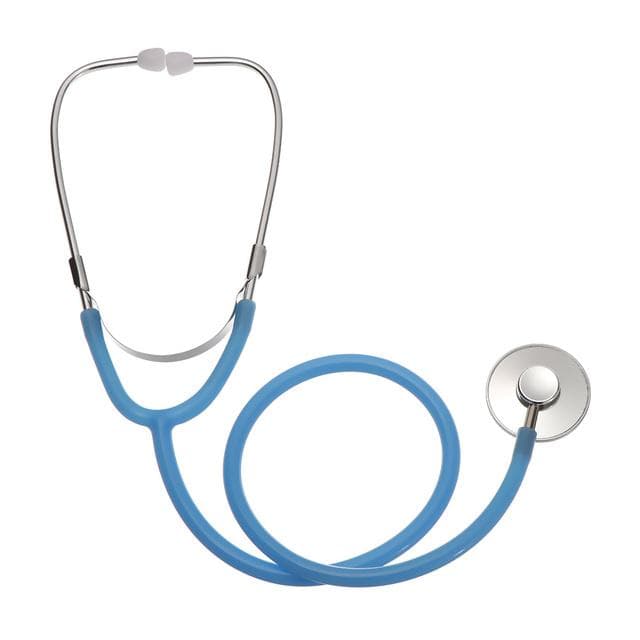 Kids Stethoscope Toy Simulation Doctor's Toy Family Parent-Child Games Imitation Plastic Stethoscope Accessories sky blue