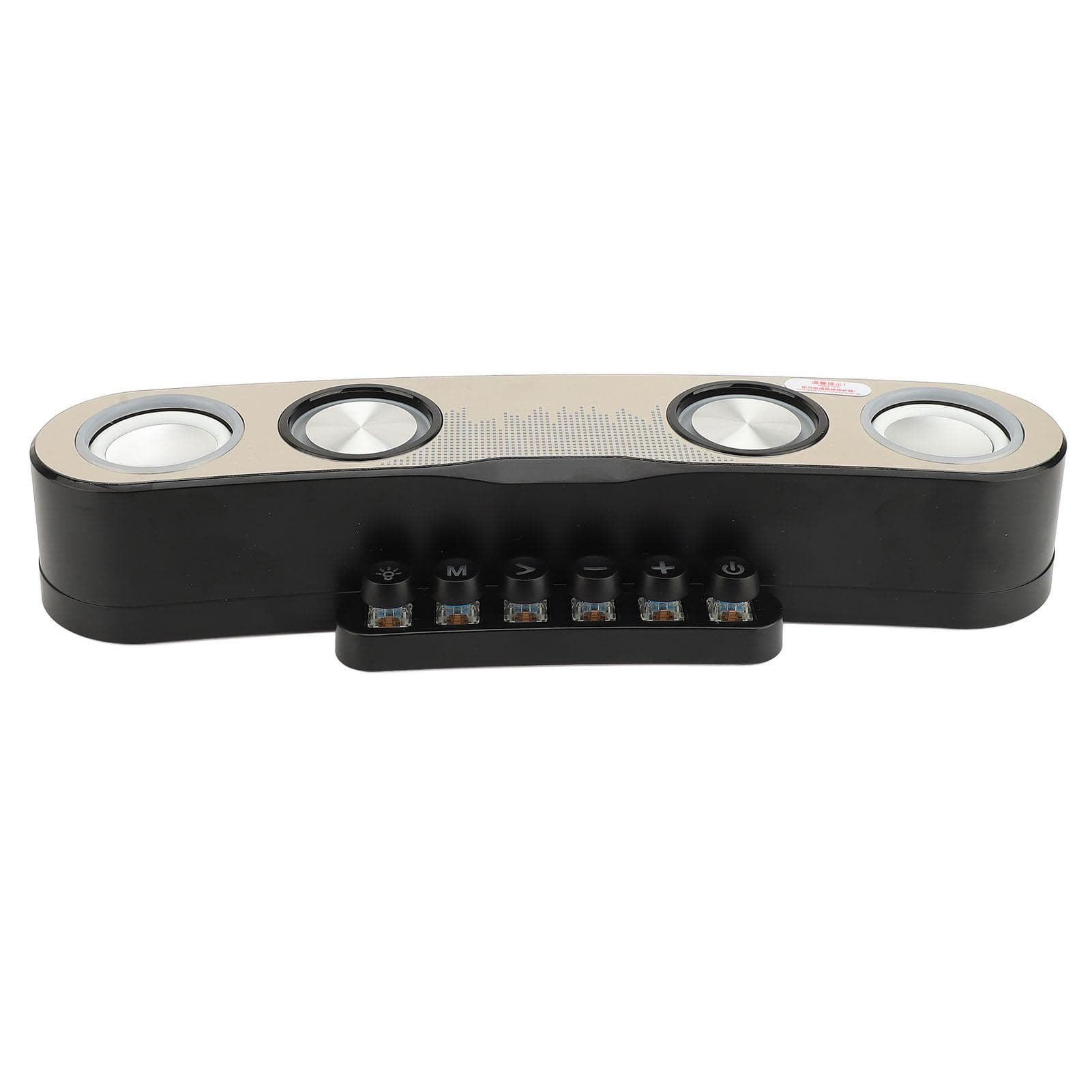 Rgb Bluetooth Computer Speakers Bluetooth 5.0 Colorful LED Light Desktop PC Soundbar for Gaming