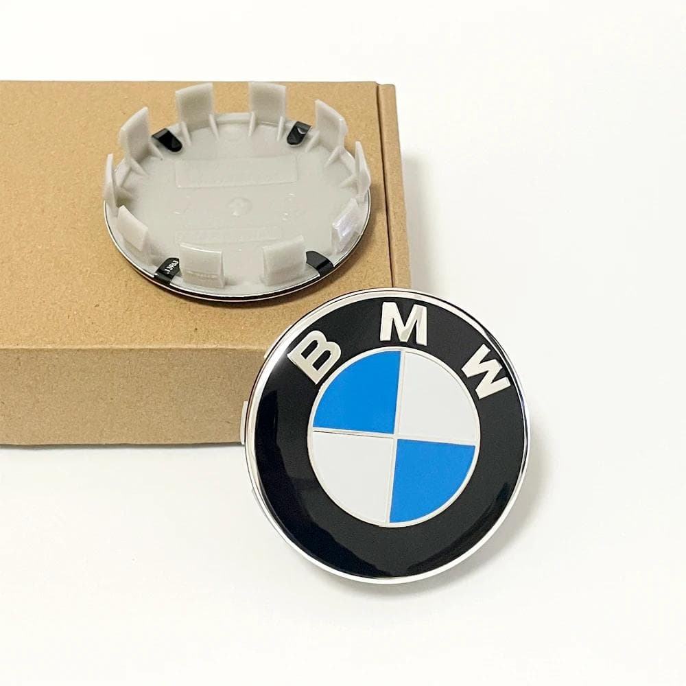 1PCS BMW Wheel Center Caps 68mm 56mm Blue white hubcap for BMW E46 E90 E30 F10 F30 X5 X3 E39 F25 E60 E91 E87 M Car Accessories