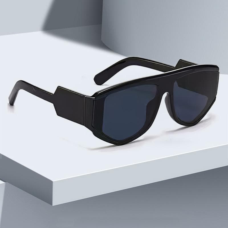 Trendy Gradient Square Sunglasses for Women Stylish Color Matching Elegant Leg Design UV Protection