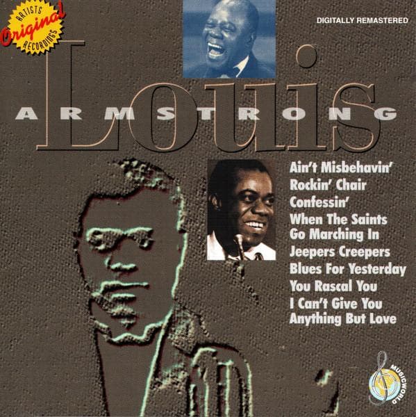 CD LOUIS ARMSTRONG Aint Misbehavin MW374520452 Musicworld 1999 Czech Repu Jazz Used