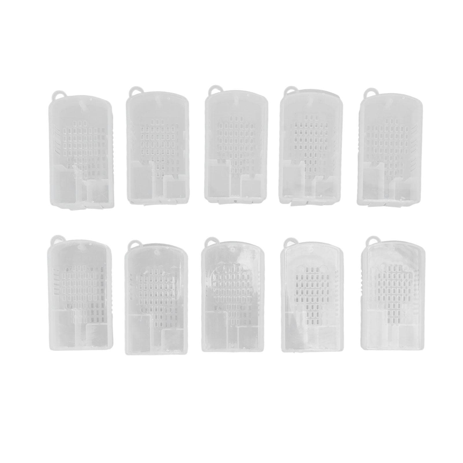 10 Pcs Beekeeping Tools Multifunctional Plastic Beekeeping Box Extra Large Beekeeping Cage