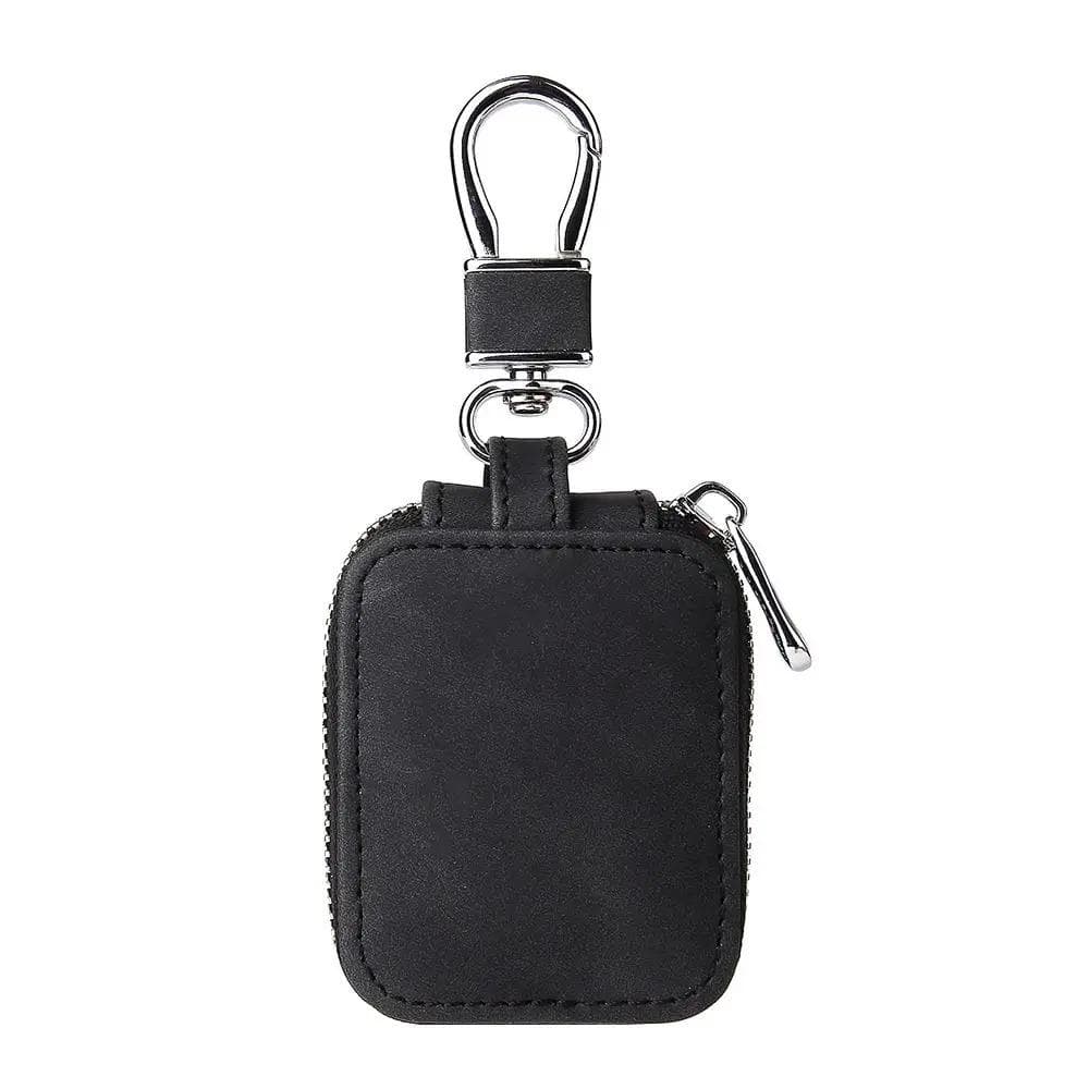 Universal Leather Protective Case For Airpods Pro 3 2 1 Cover Bluetooth Earphone Storage Bag Retro Headphone Bag black