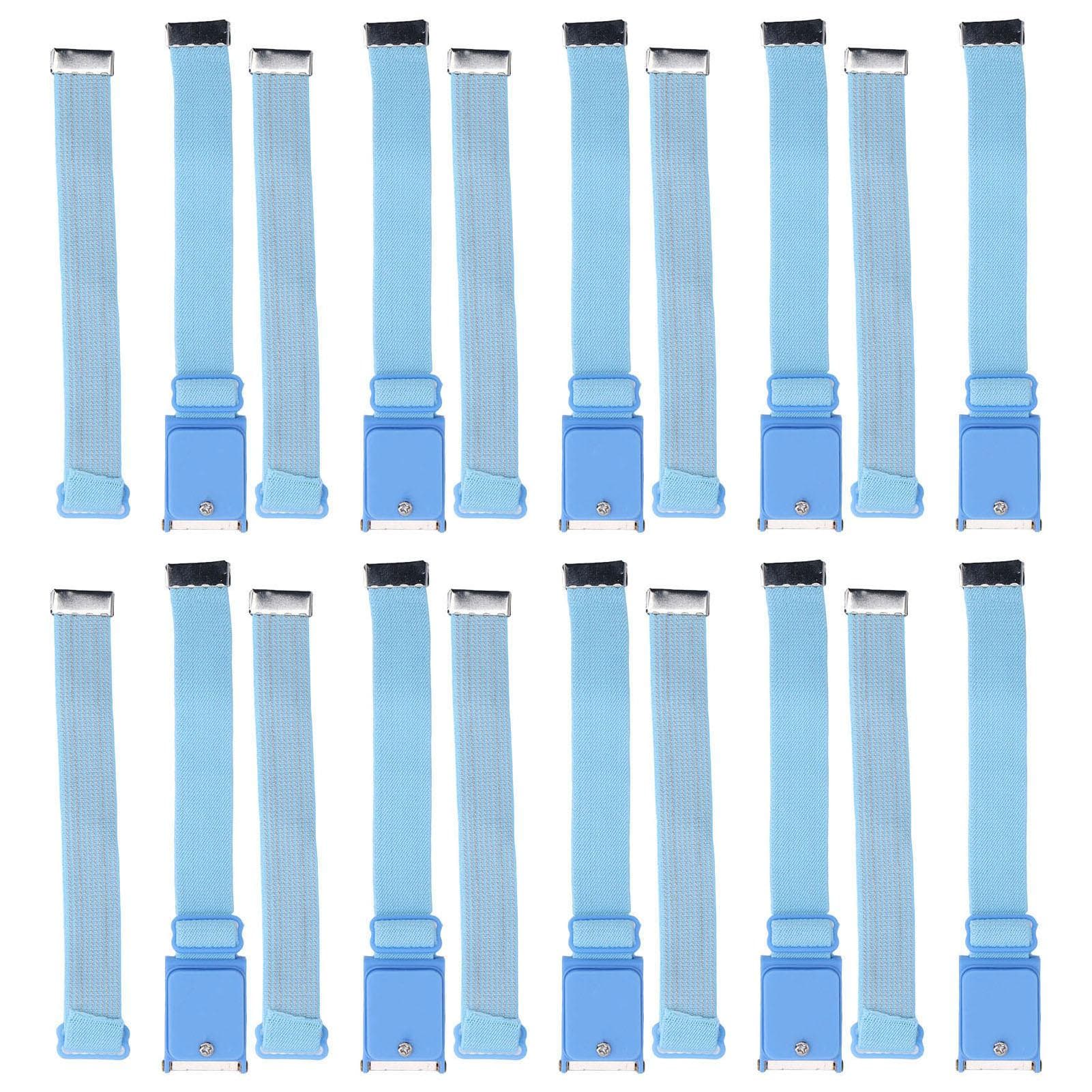 10 Set Static Wrist Strap Adjustable Cordless Wristband Strong Clamping Force Hand Tool