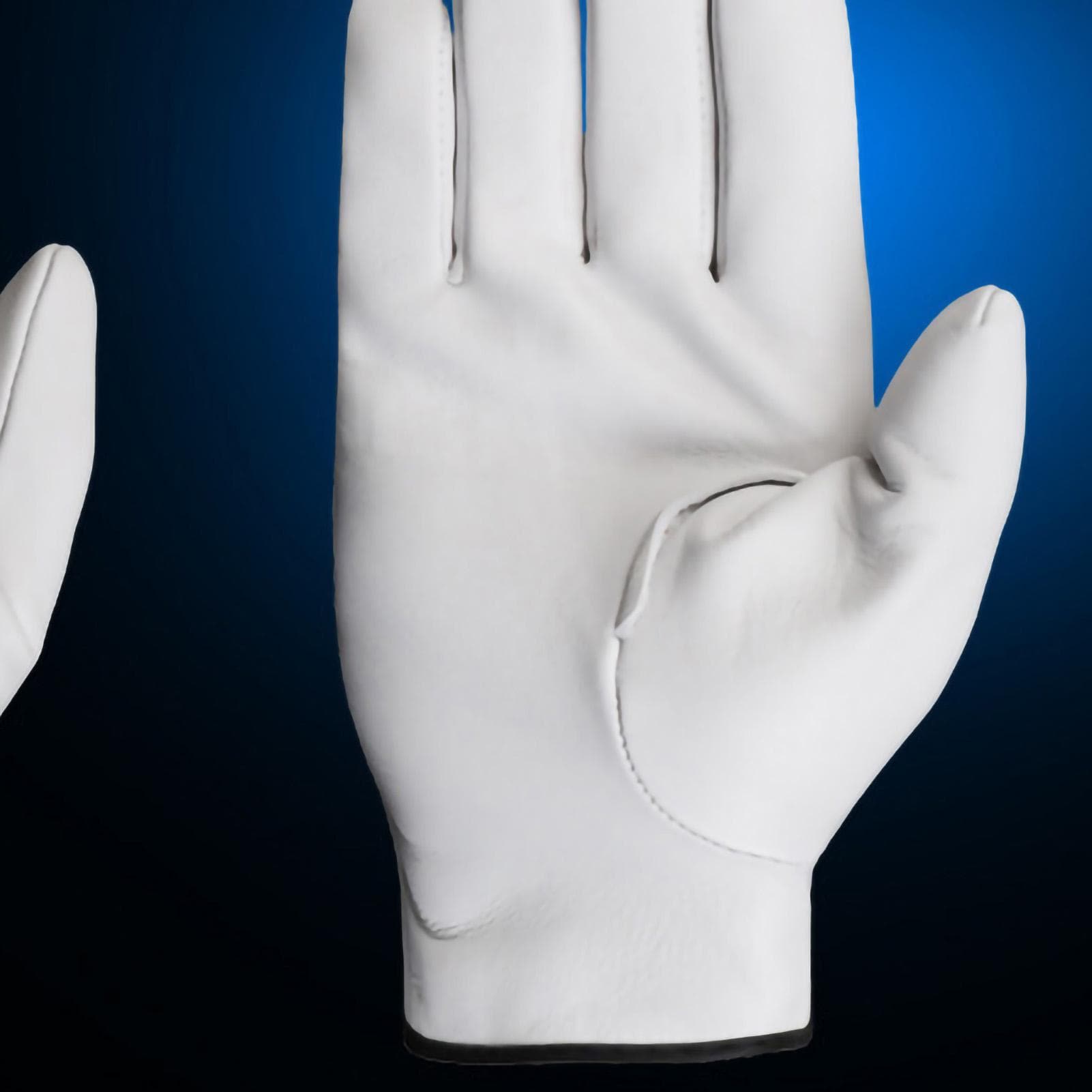 Leather Working Gloves Labor Protection Wear Resistant Garden Daily Work Protective Tool XXL Gray