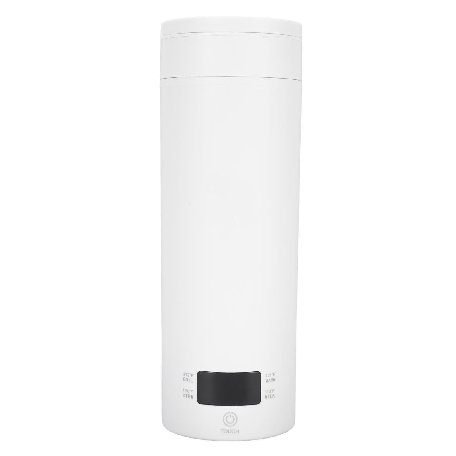 Portable Electric Kettle Small 450ml Temperature Control 316 Stainless Steel for Travel Mini Hot