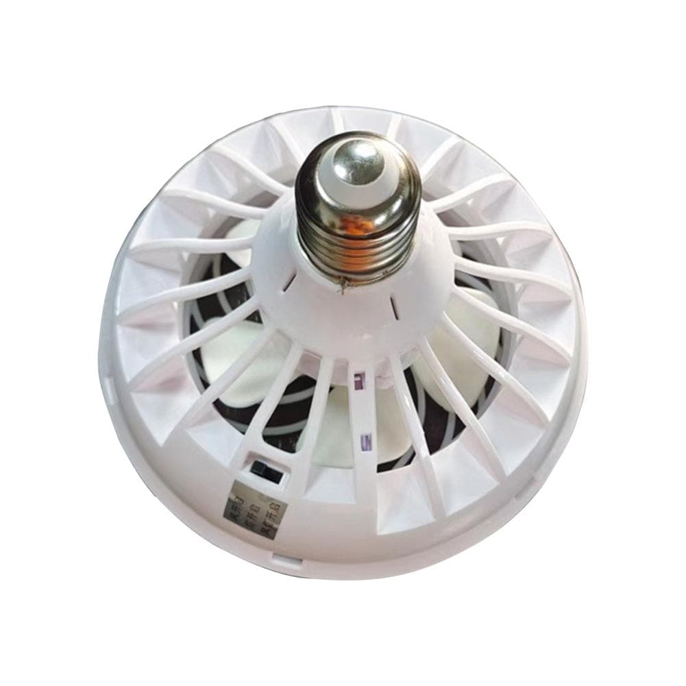 LED Light Fan E27 Converter Base Ceiling Fan Bedroom Kitchen Toilet Smart Silent Ceiling Fan Lighting