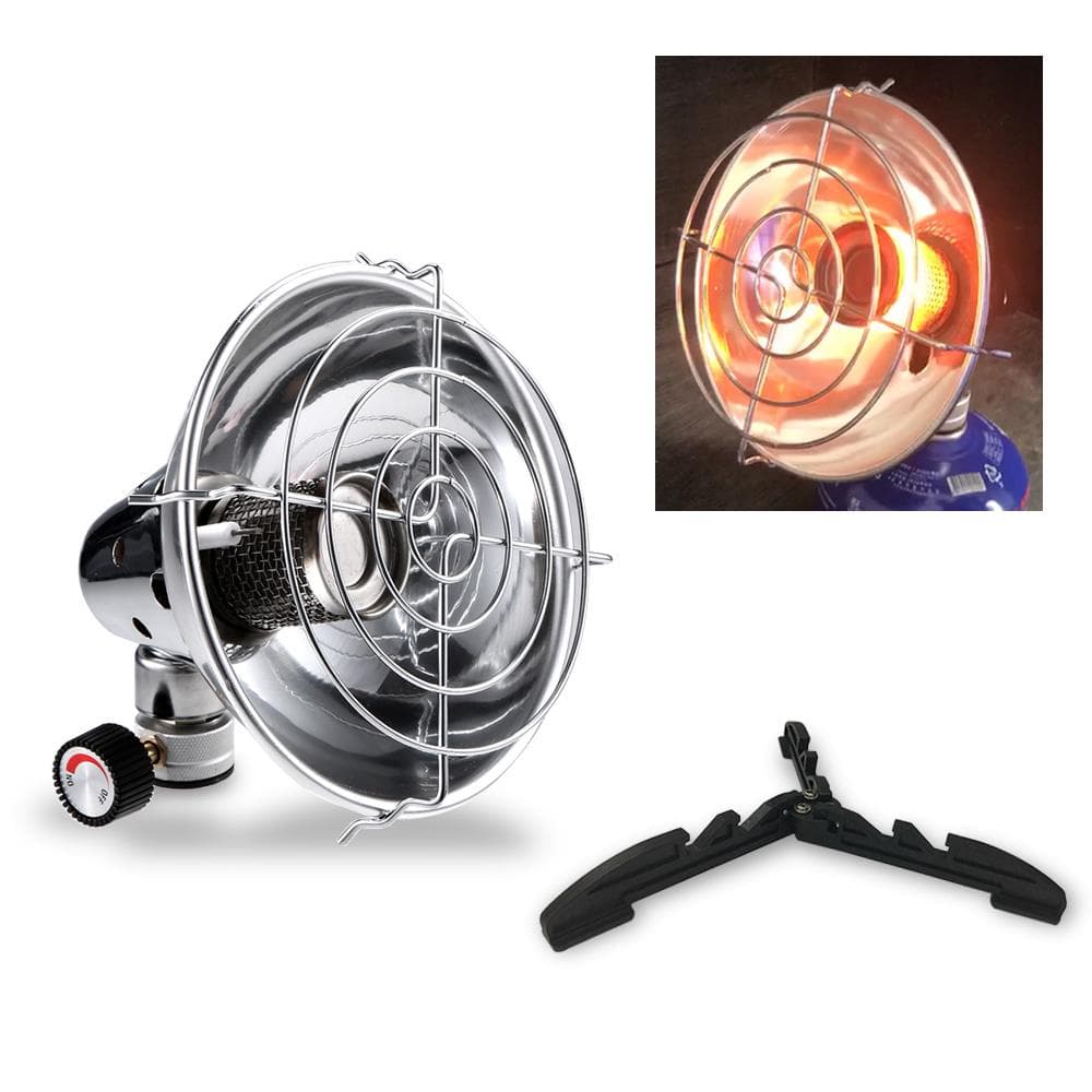 Outdoor Portable Gas Heater Warmer Heating Stove Piezo Ignition