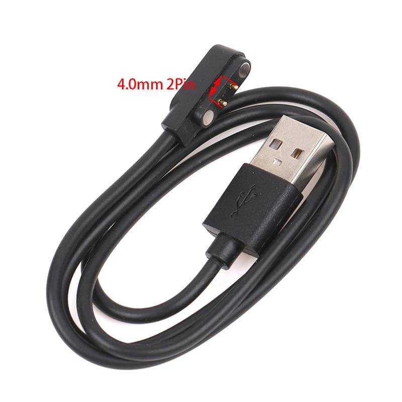 Universal Smart Watch Charger Cord Magnetic Charging Cable 2/4 Pin Usb Charger