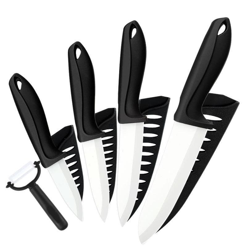 Kitchen Knife Ceramic Knife 3 4 5 6 Inch Kitchen Knife Tool Sliced Fruit and Vegetable Chef Knife black
