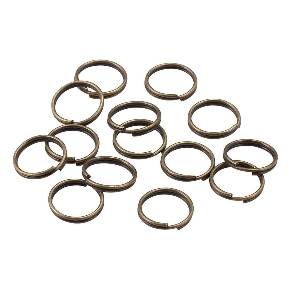 50-200pcs/lot 4 6 8 10 12 mm Open Jump Rings Double Loops Split Rings Connectors For Jewelry Making Supplies DiY 8mm x 200Pcs