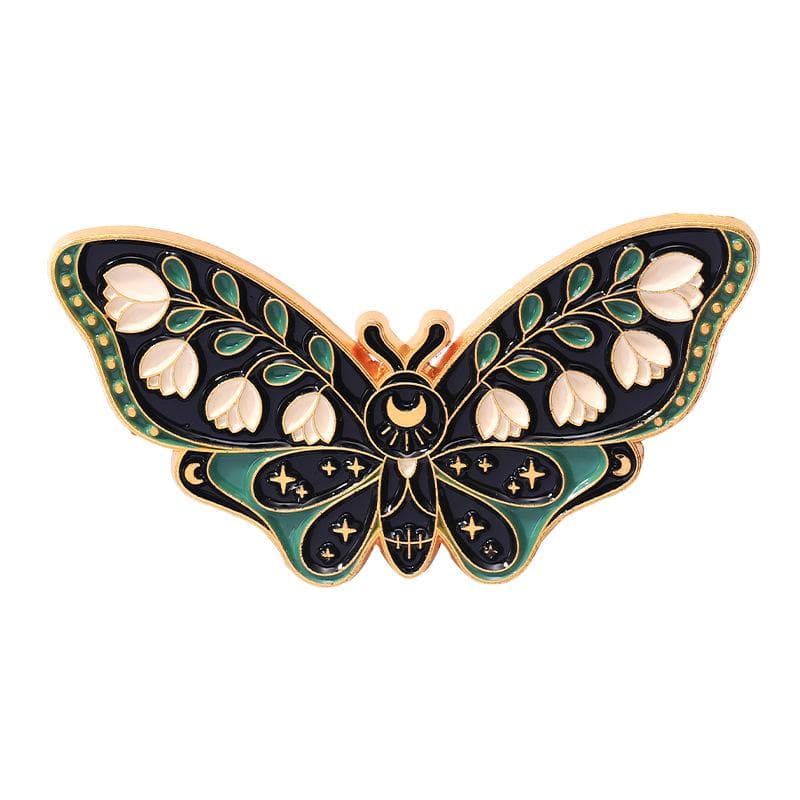 Creative Trendy Cartoon Butterfly Cute Mini Dragonfly Oil Drop Lapel Brooch Badge Pin Denim Bag Gift Men Women Fashion Jewelry