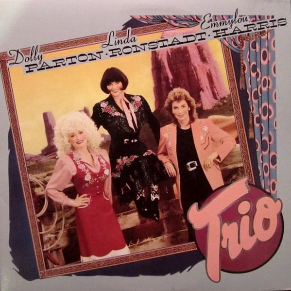 LP Record DOLLY PARTON Trio 125491 WARNER BROS 1987 US CountryFolk Used