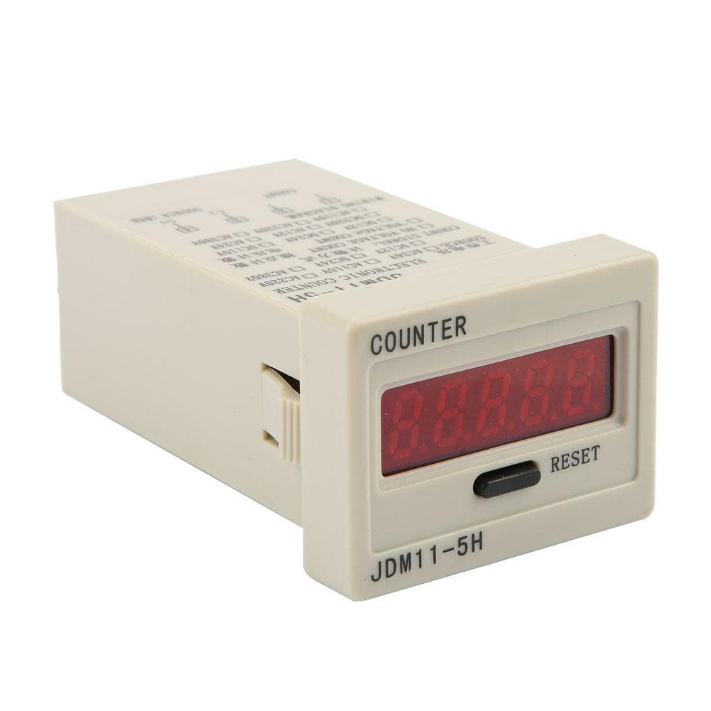 JDM115H?5 Digit Display Electronic Accumulating Counter DC 12V